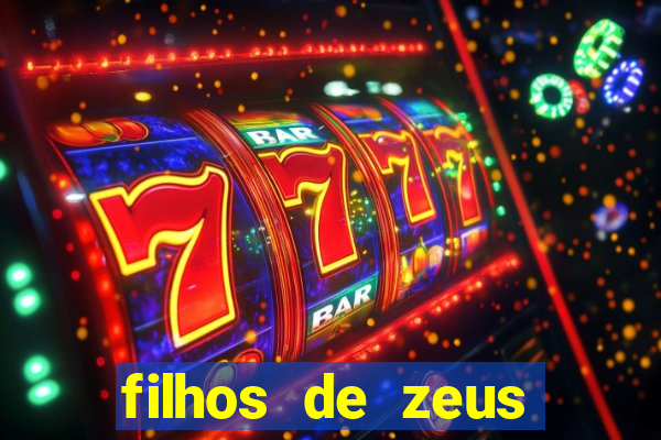 filhos de zeus mitologia grega